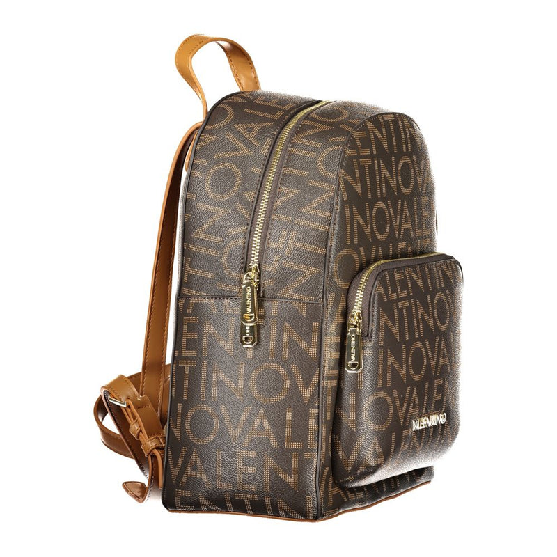 Mario Valentino Marrone Poliuretano Sac à Dos Femme