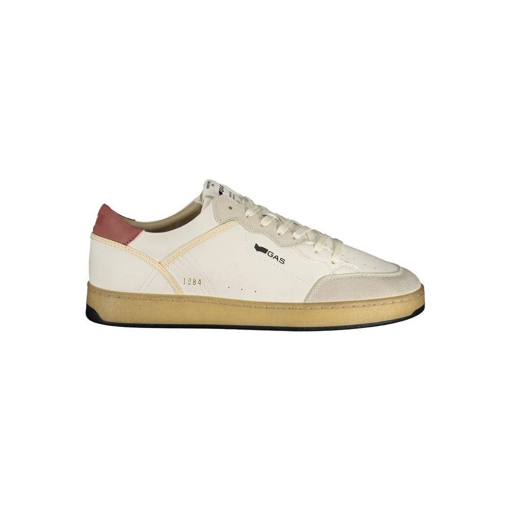 GAS GIOVI GS MIX Sneakers pour hommes en Polyuréthane Blanc