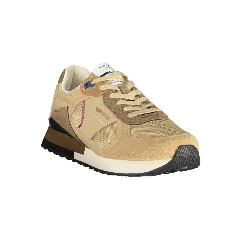 Gas Logan Mix Beige Men Sneakers - Stylish & Comfortable