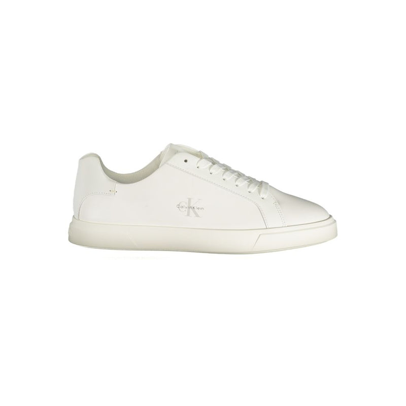 Calvin Klein Bianco Poliuretano Femme Sneaker