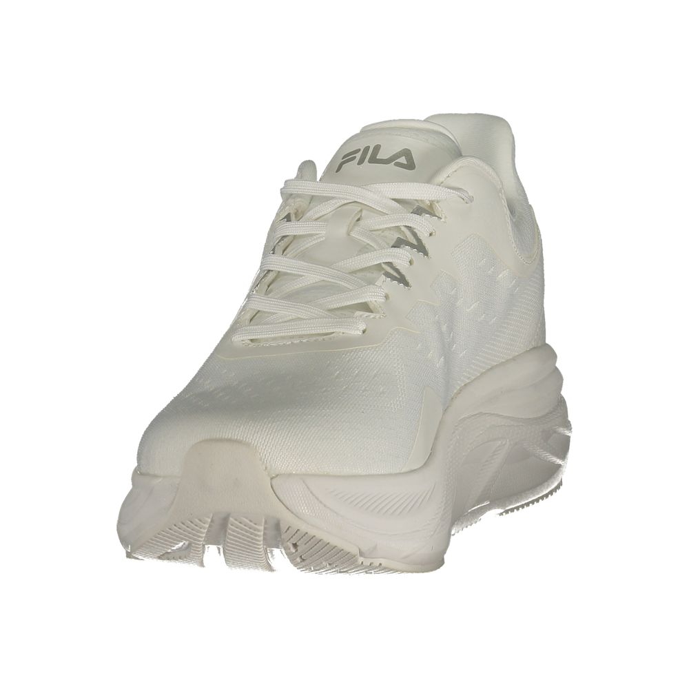 Fila White Polyester Men's Sneaker with Comfort Foam