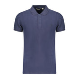 Ellesse Leonardo Polo Shirt - Blue Cotton for Men