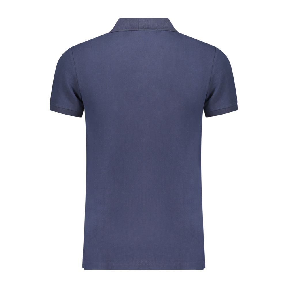 Ellesse Leonardo Polo Shirt - Blue Cotton for Men
