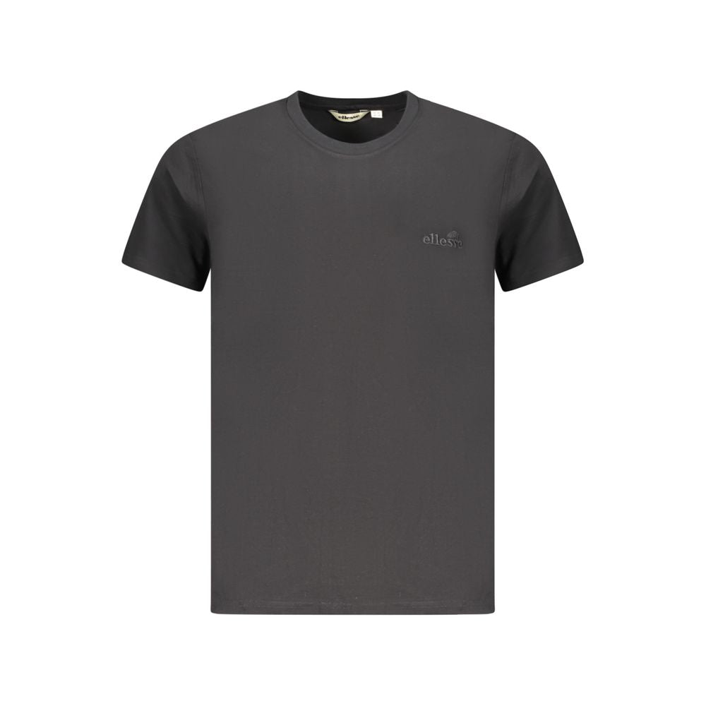 Ellesse Leonardo Black Cotton T-Shirt for Men