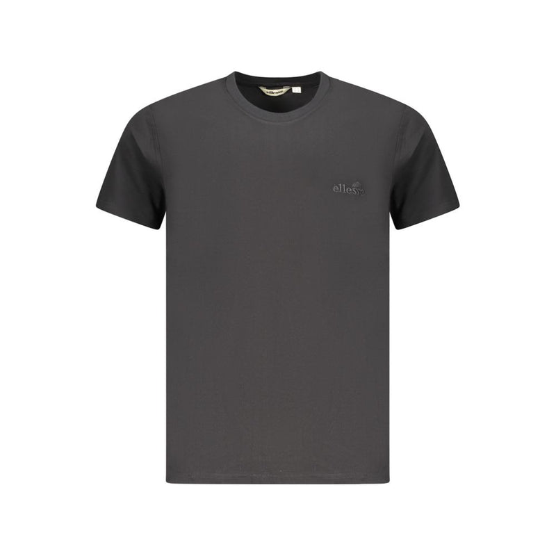 Ellesse Leonardo Black Cotton T-Shirt for Men