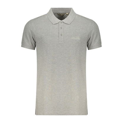 Ellesse Grigio Cotton Men Polo