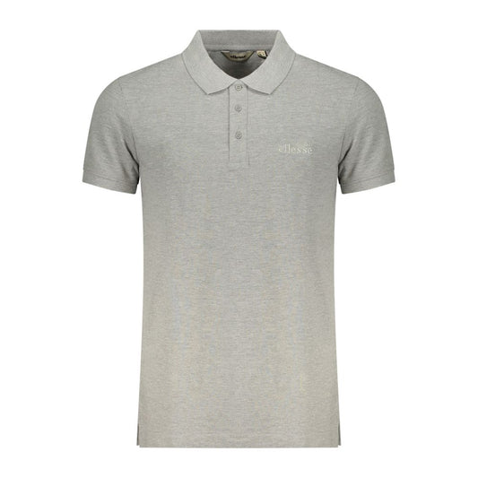 Ellesse Leonardo Polo Grigio en Coton pour Hommes
