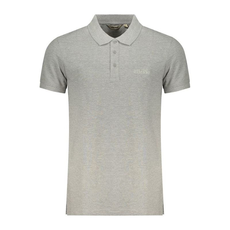 Ellesse Leonardo Polo Grigio en Coton pour Hommes