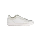 Tommy Hilfiger Bianco Polyurethane Men's Sneakers