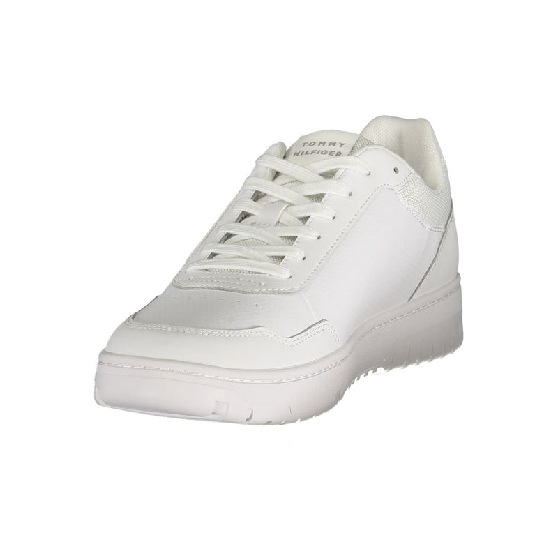 Tommy Hilfiger Bianco Poliuretano Homme Sneaker