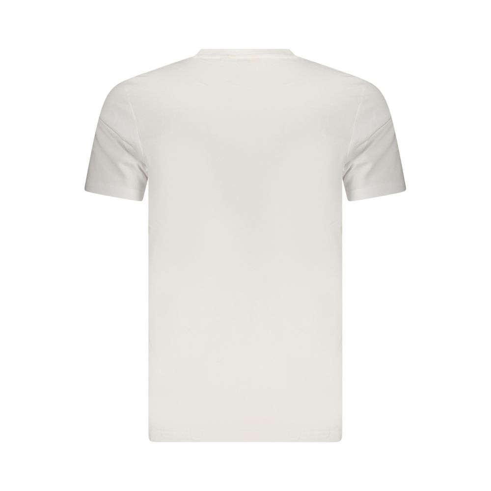 Ellesse Bianco Cotton Men T-Shirt - Style Meets Comfort
