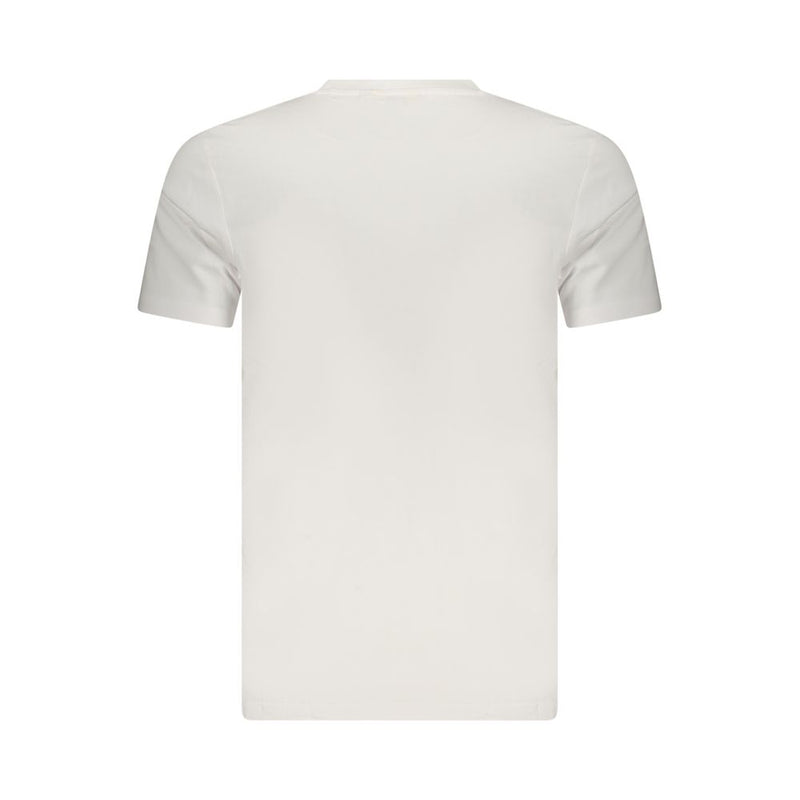 Ellesse Bianco Cotton Men T-Shirt - Style Meets Comfort
