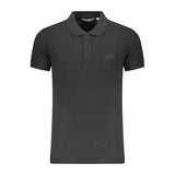 Ellesse Leonardo Polo Noir en Coton pour Homme
