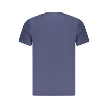 Ellesse Blu Cotton Men T-Shirt