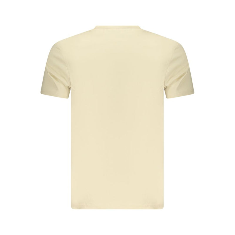 Ellesse Leonardo Beige Cotton Men T-Shirt