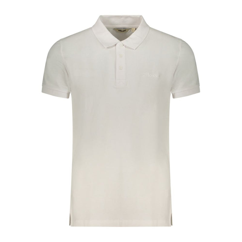 Ellesse Bianco Cotton Men Polo - Stylish and Comfortable