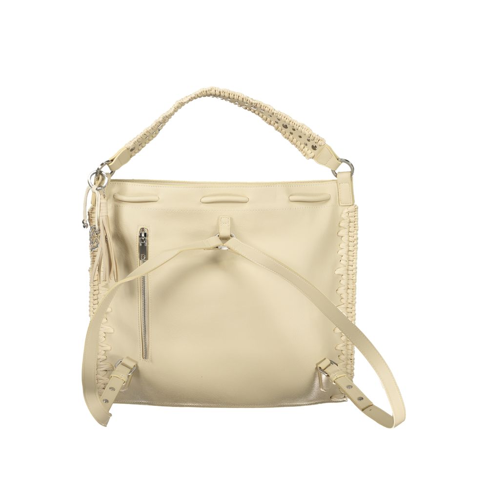Desigual Bianco Poliuretano Woman Backpack - GALLIUM HARLAN
