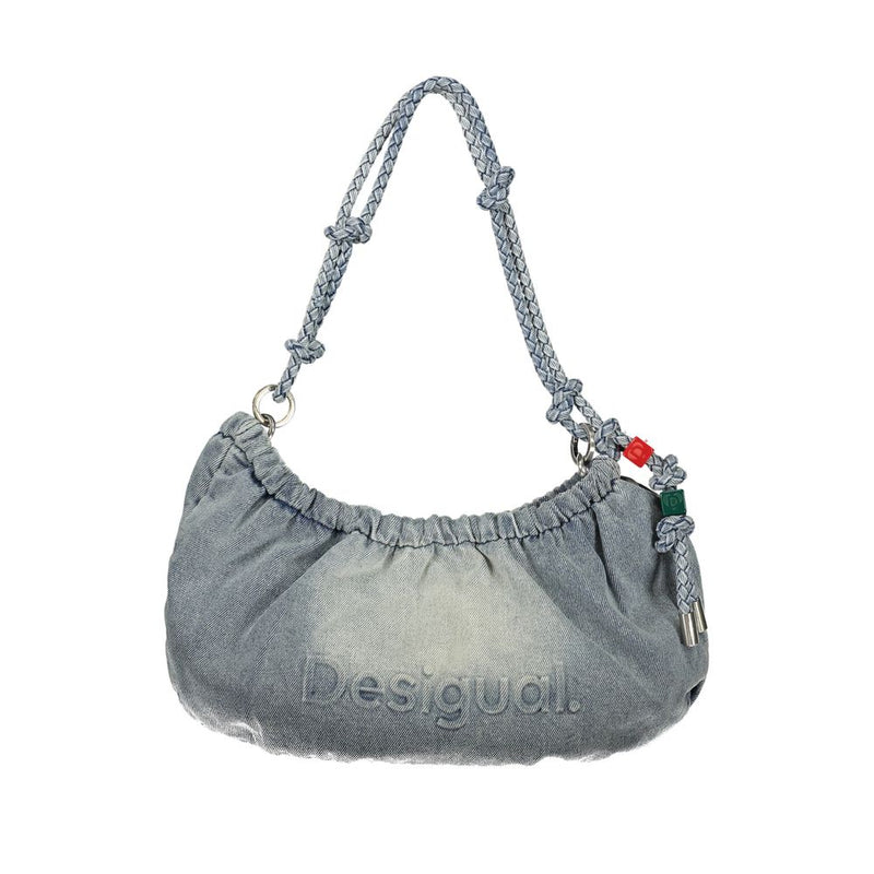 Desigual Azzurro Cotton Women's Handbag - Stylish & Functional