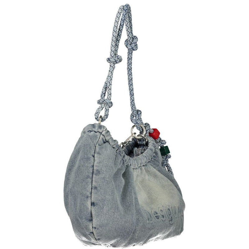 Desigual Azzurro Cotton Women's Handbag - Stylish & Functional