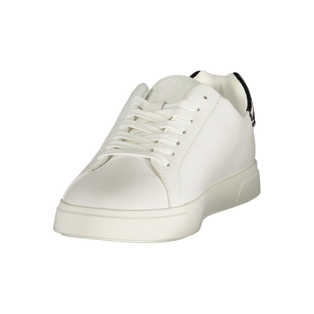 Calvin Klein White Polyurethane Women Sneaker