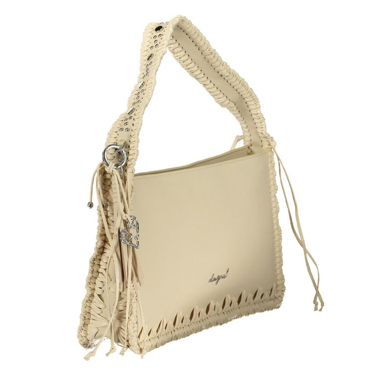 Desigual Gallium Leiria Beige Handbag for Women