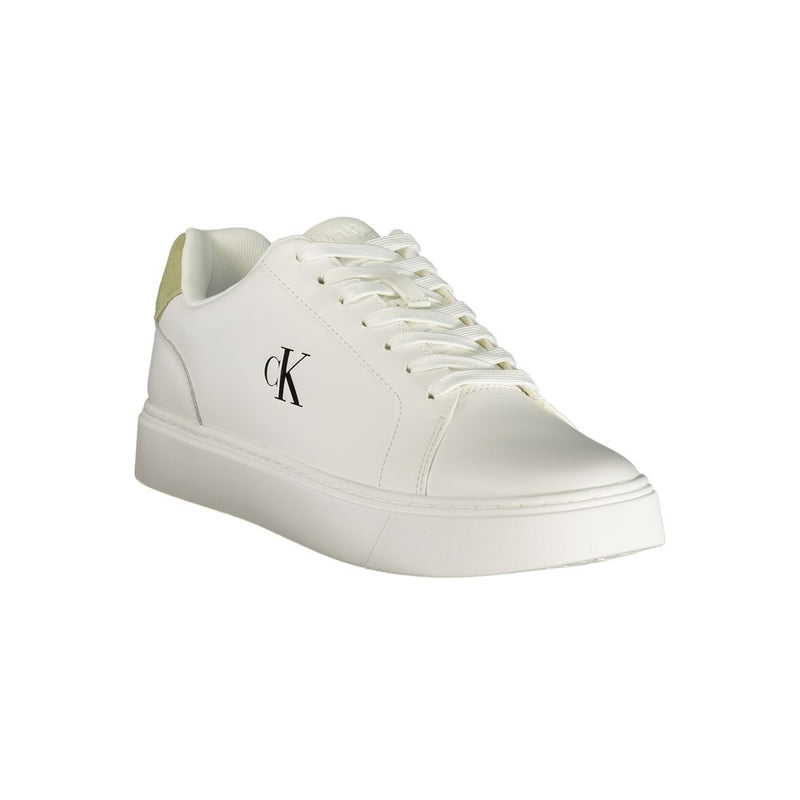 Calvin Klein Bianco Poliuretano Uomo Sneaker