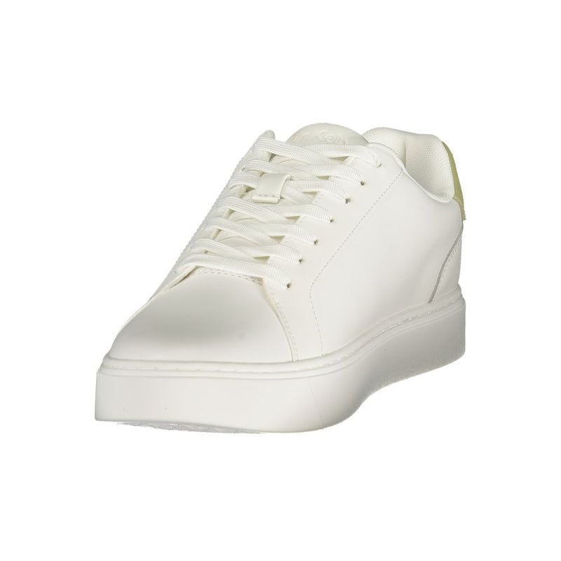 Calvin Klein Bianco Poliuretano Uomo Sneaker