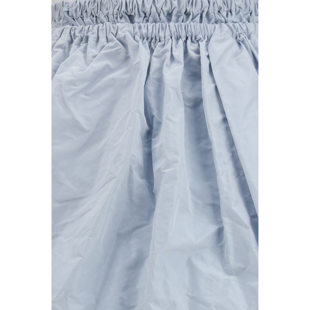 Prada Blue Silk Long Skirt - SS26
