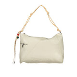 Desigual Half Logo Bag Leiria 2.0 - Ecru Handbag for Women