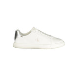 Calvin Klein White Polyester Low Top Sneakers for Women