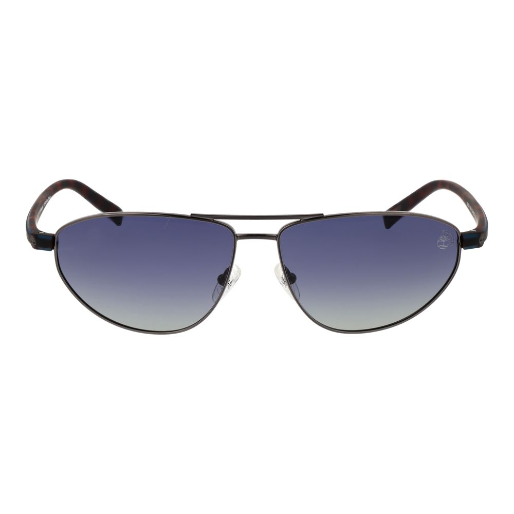 Lunettes de soleil en métal argenté Timberland