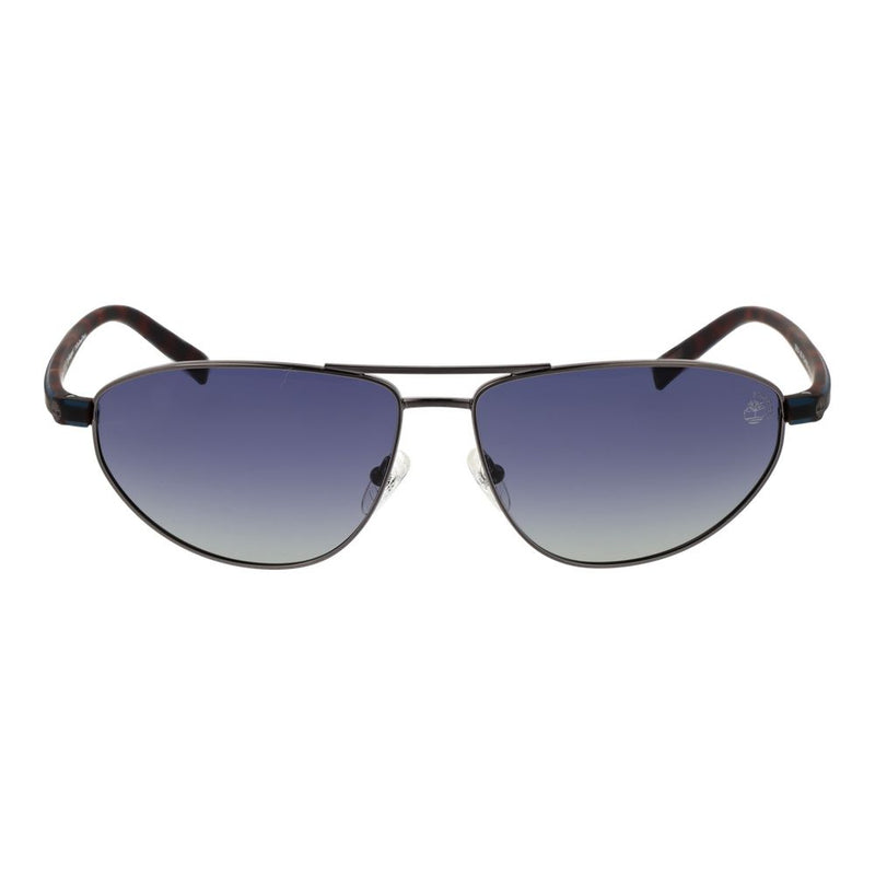 Timberland Silver Metal Sunglasses - Polarized Aviator Style