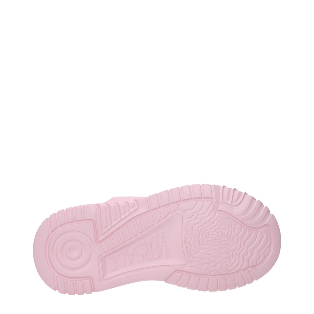 Versace Pink Leather Chunky Sneakers for Women