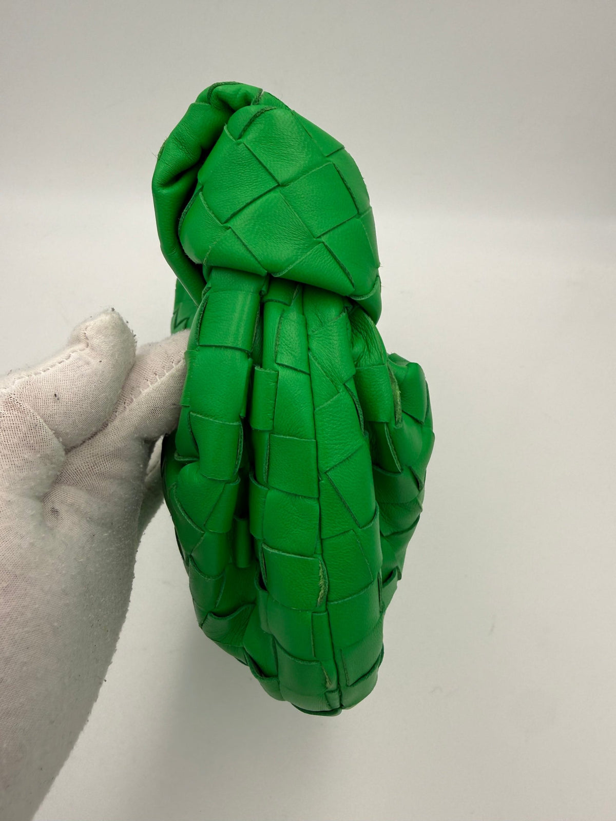 Bottega Veneta Jodie Mini Green Handbag - Elegant & Versatile