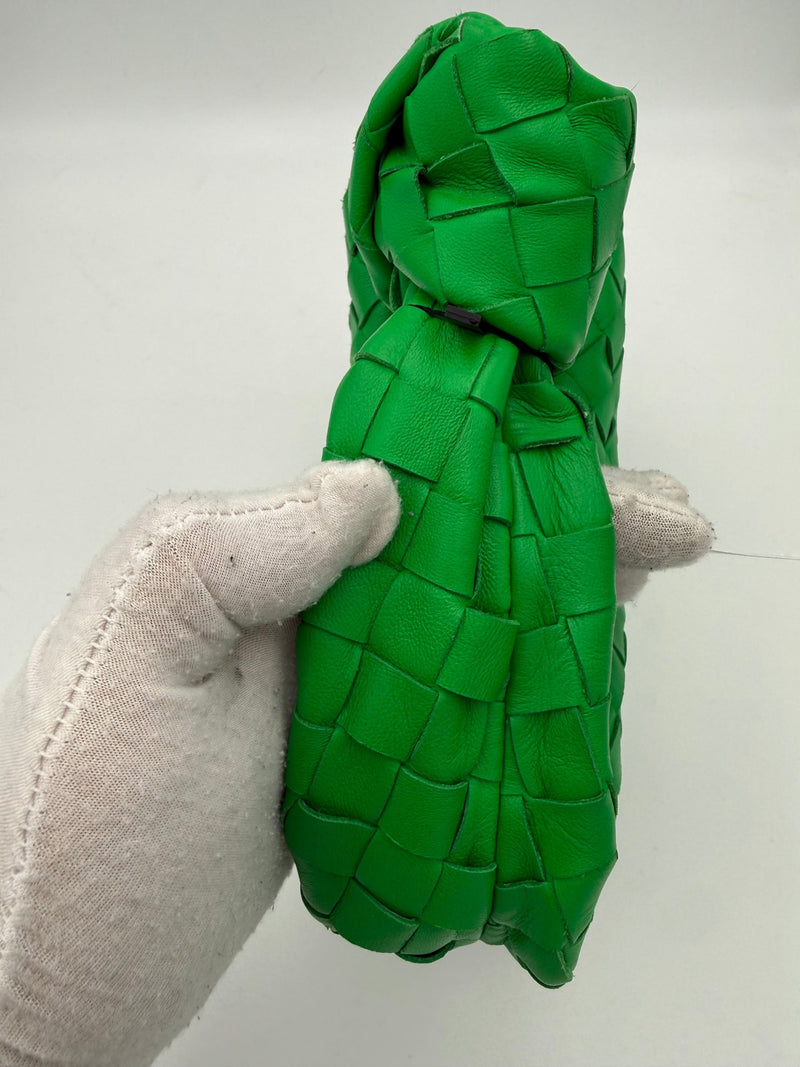 Bottega Veneta Jodie Mini Green Handbag - Elegant & Versatile