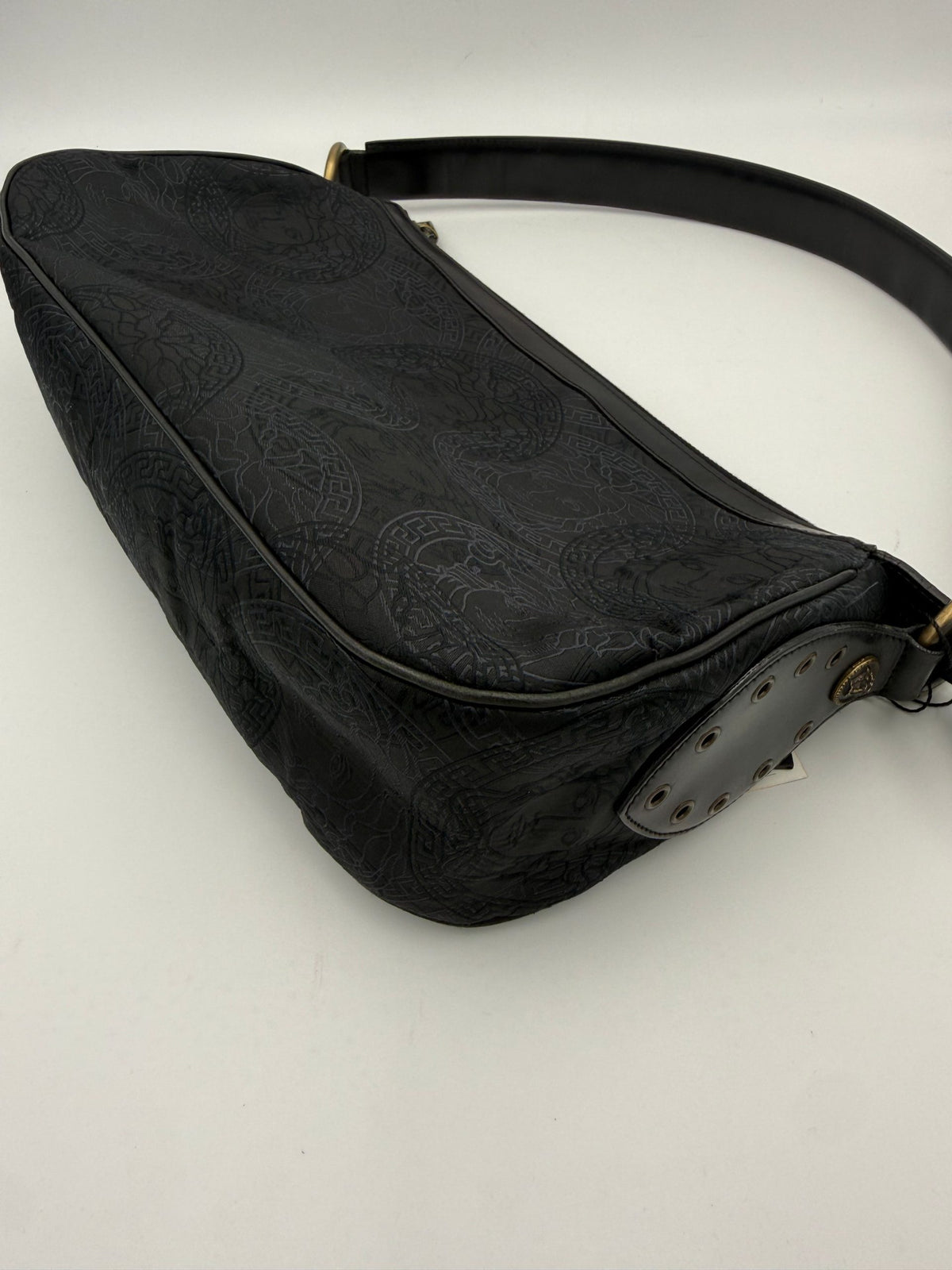 Versace Medusa Jacquard Shoulder Bag - Luxury Women's Handbag