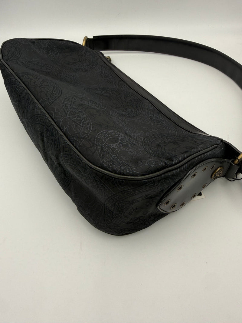Versace VERSACE Medusa Jacquard Shoulder Bag