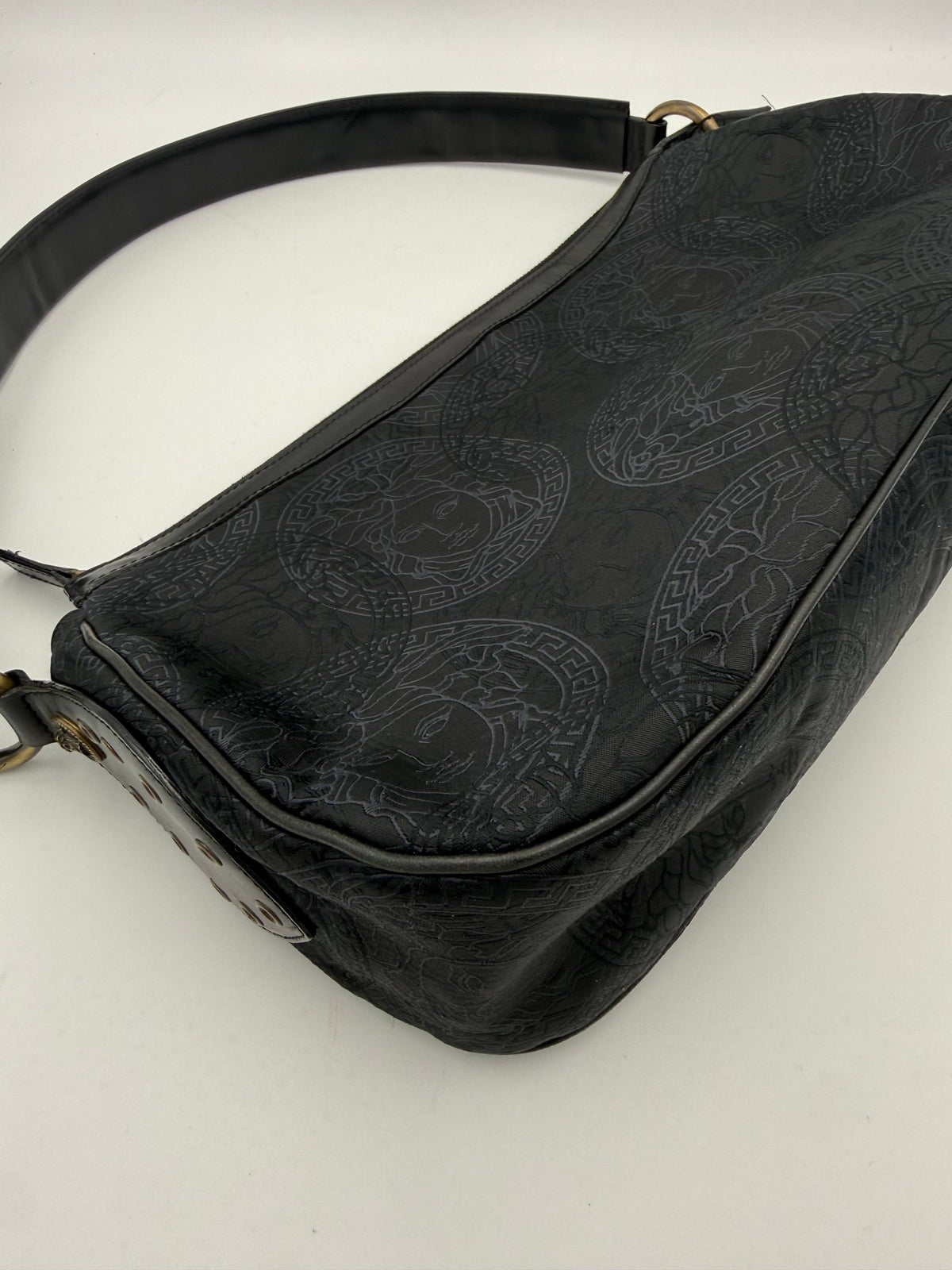 Versace Medusa Jacquard Shoulder Bag - Luxury Women's Handbag