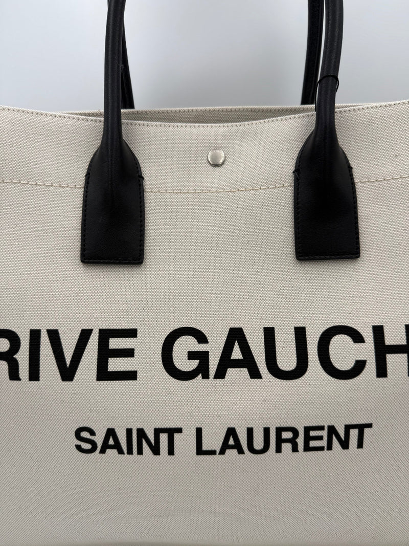 Saint Laurent Rive Gauche Large Tote Bag - Multicolor