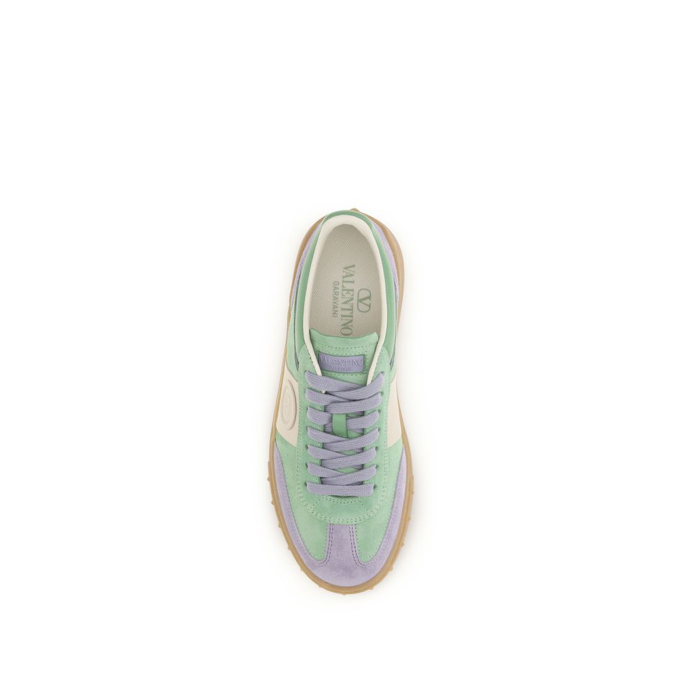 Valentino Garavani Multicolor Calf Leather Bos Taurus Sneakers
