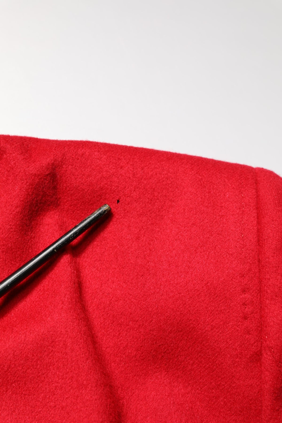 Dolce & Gabbana Manteau Blazer Ajusté en Cachemire Rouge