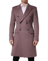 Dolce & Gabbana Manteau Trench Double Boutonnage Marron Homme