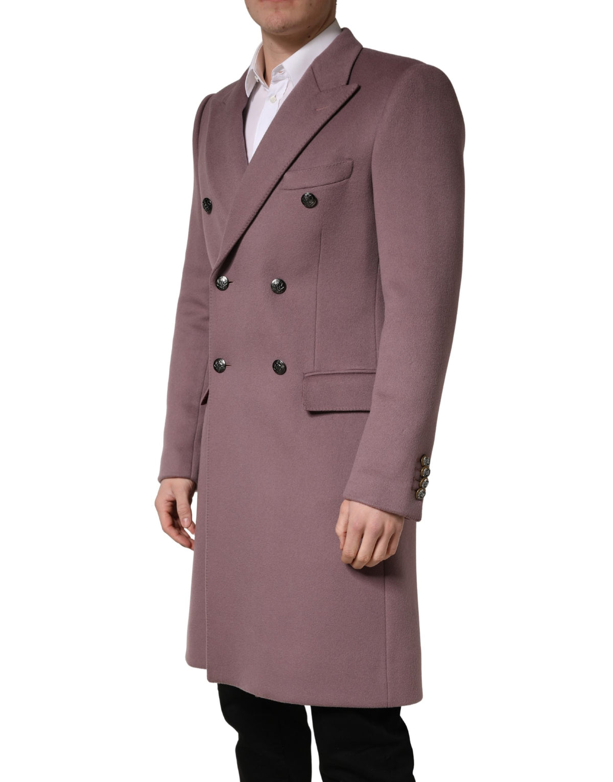 Dolce & Gabbana Manteau Trench Double Boutonnage Marron Homme