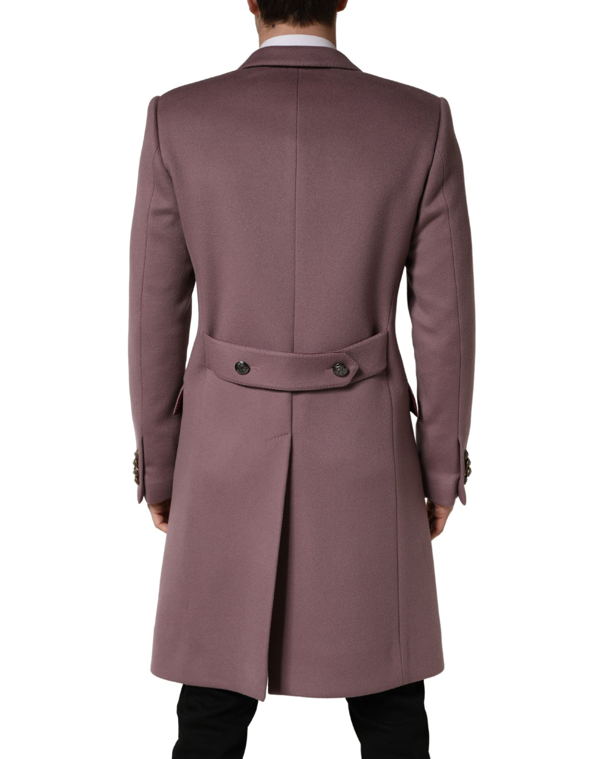 Dolce & Gabbana Manteau Trench Double Boutonnage Marron Homme