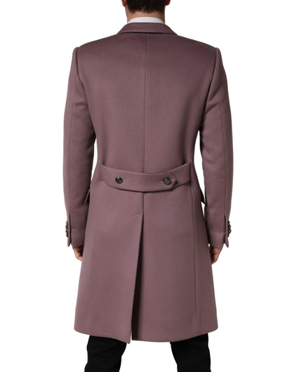 Dolce & Gabbana Manteau Trench Double Boutonnage Marron Homme