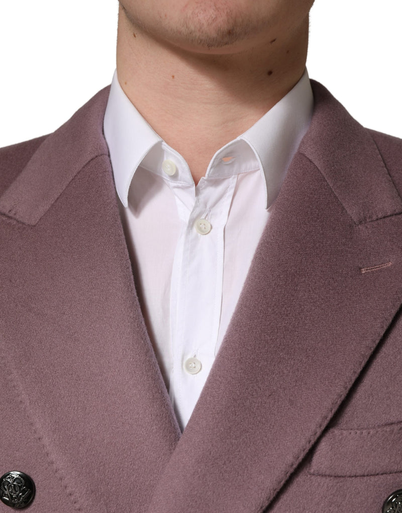 Dolce & Gabbana Manteau Trench Double Boutonnage Marron Homme