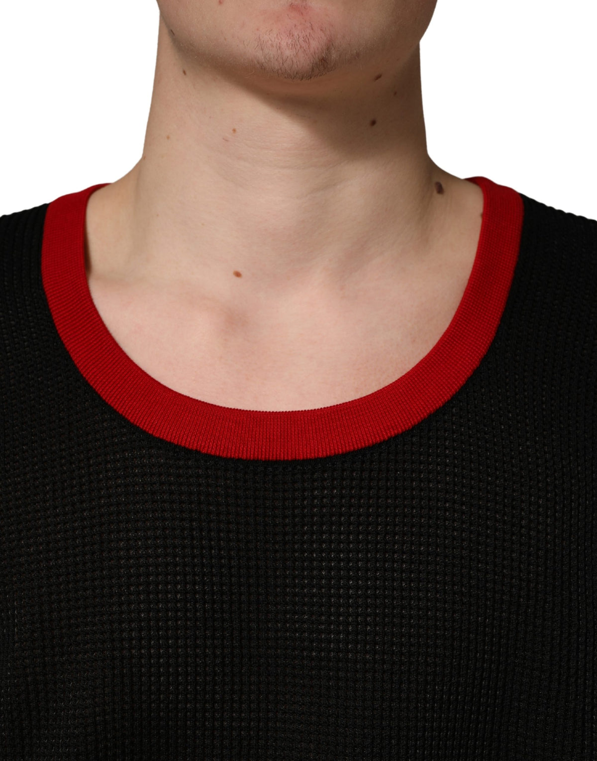 Dolce & Gabbana Débardeur Homme Col Rond Sans Manches Noir