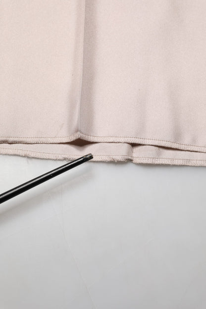 Dolce & Gabbana Beige Zijden Rechte Formele JurkBroek