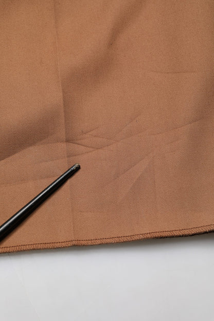 Pantalon droit marron en coton pour homme Dolce & Gabbana