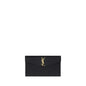 Saint Laurent Black Calf Leather Bos Taurus Clutch Bag